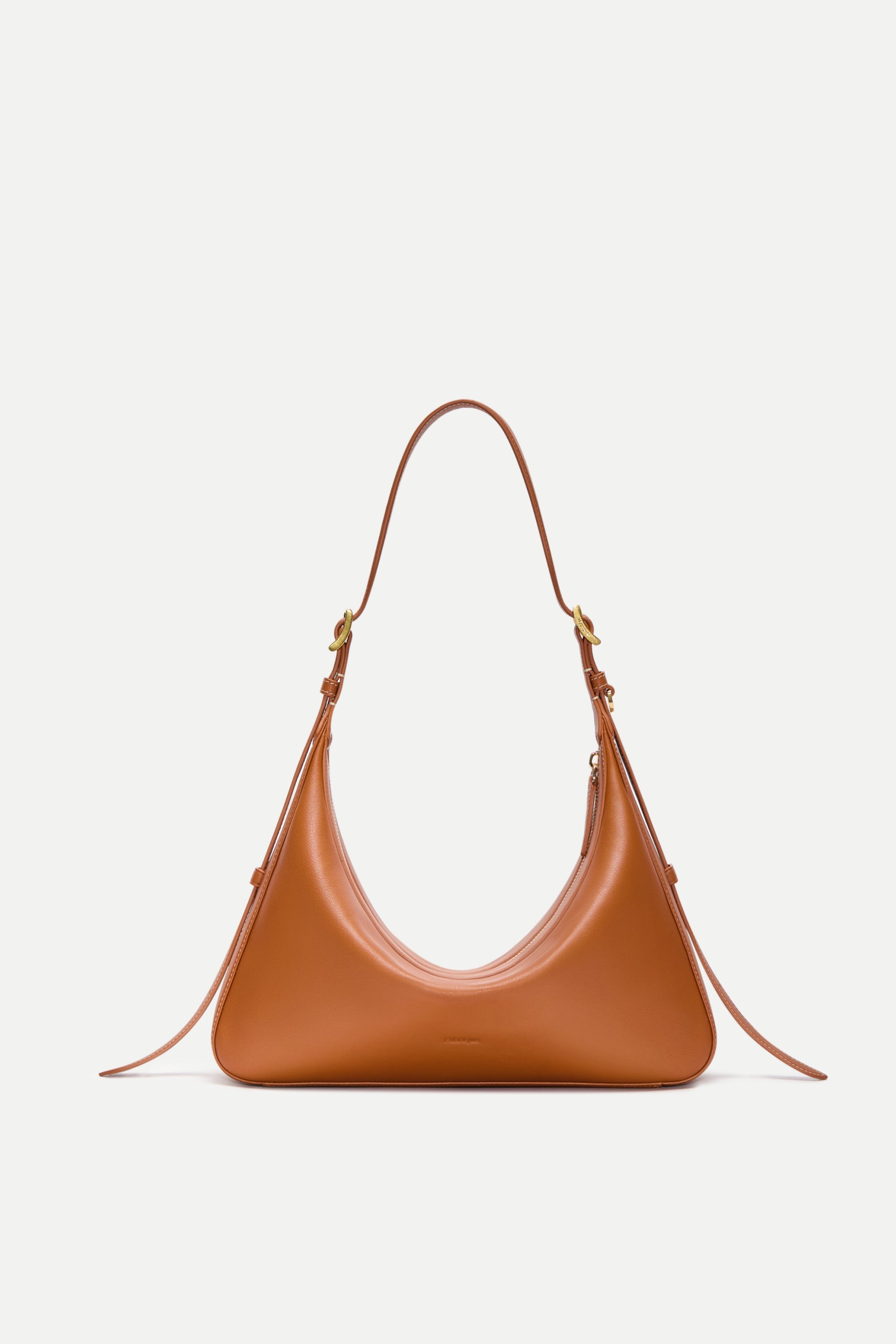 Navigli Shoulder Hobo Bag in Nappa Calfskin
