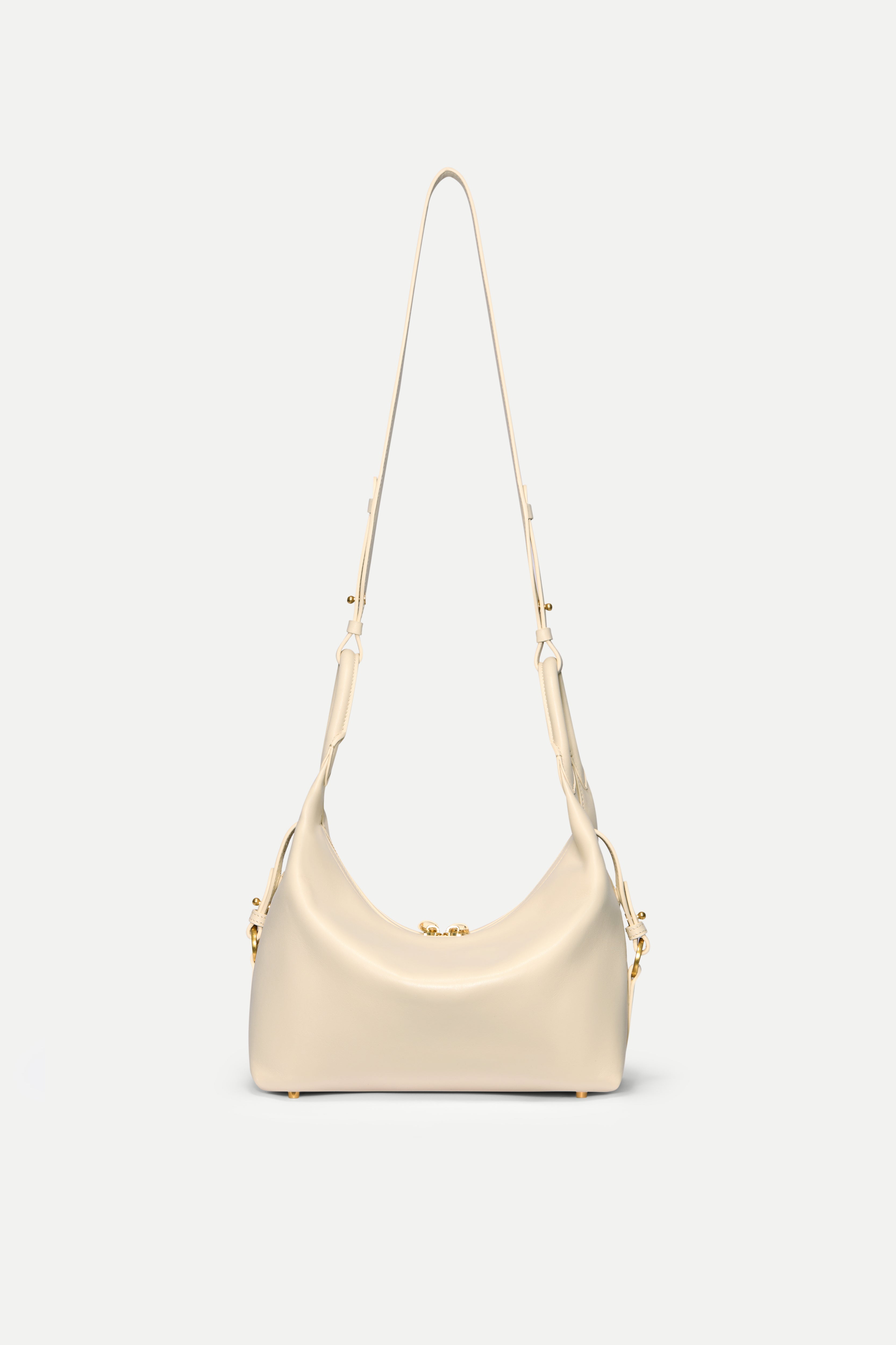 Clio Slouchy Swing Bag in Smooth Top-Grain Leather