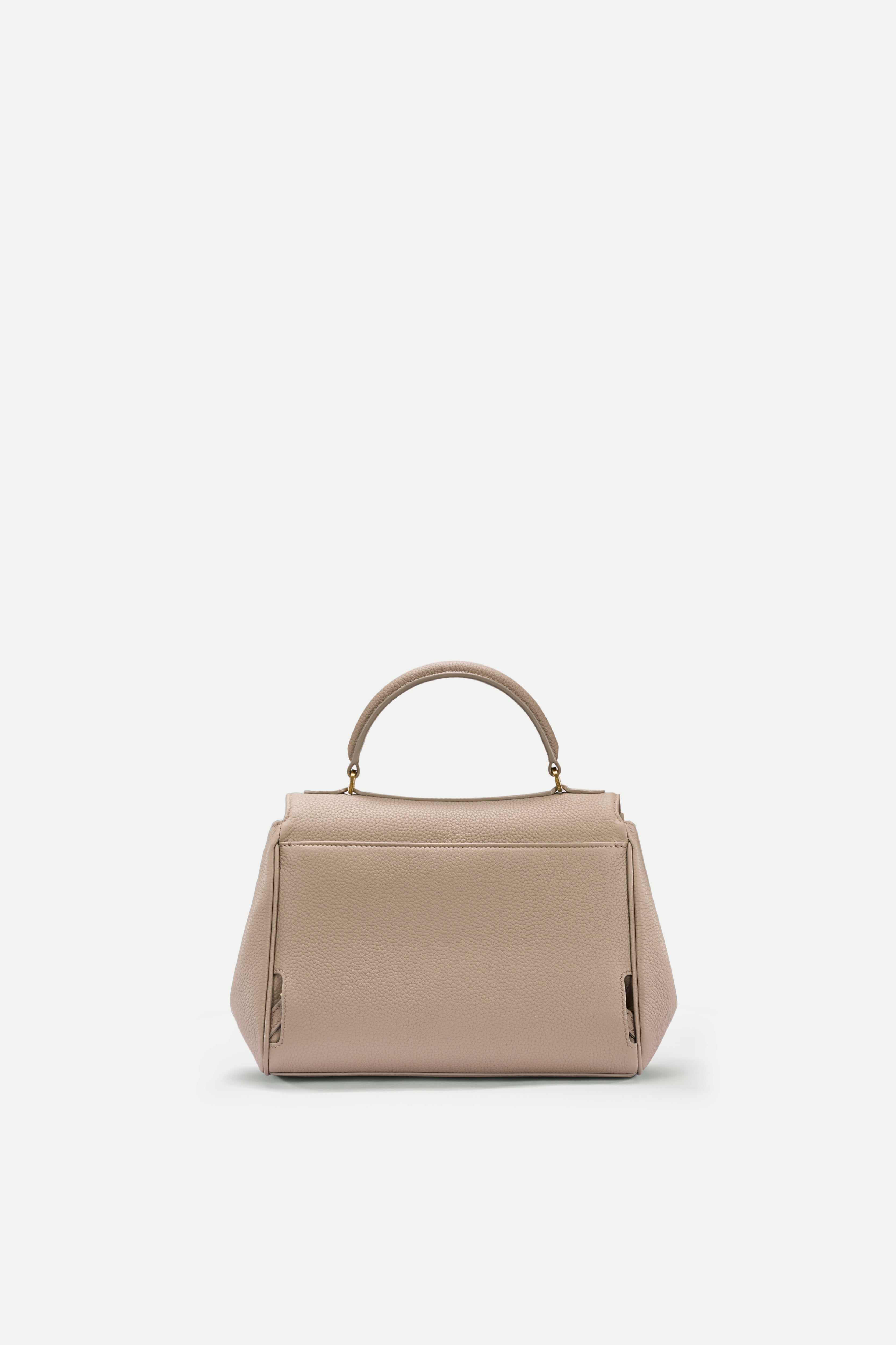 Rialto Small Handbag in Pebble-Grain Top-Grain Cowhide Leather
