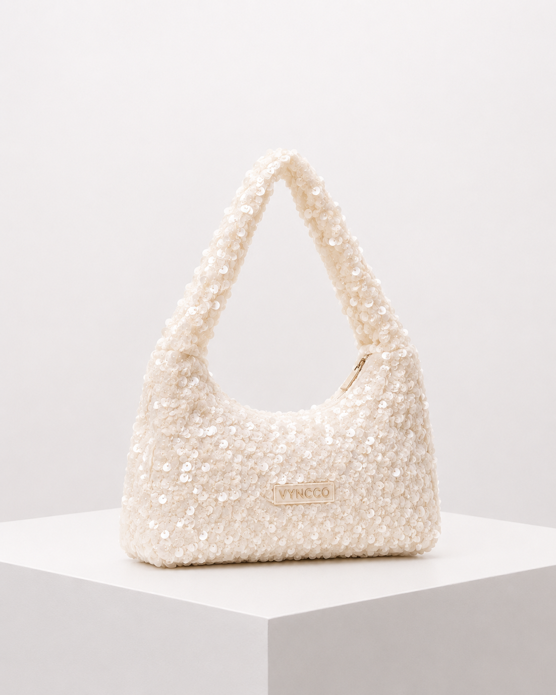 VYNCCO Sequin Shoulder Bag