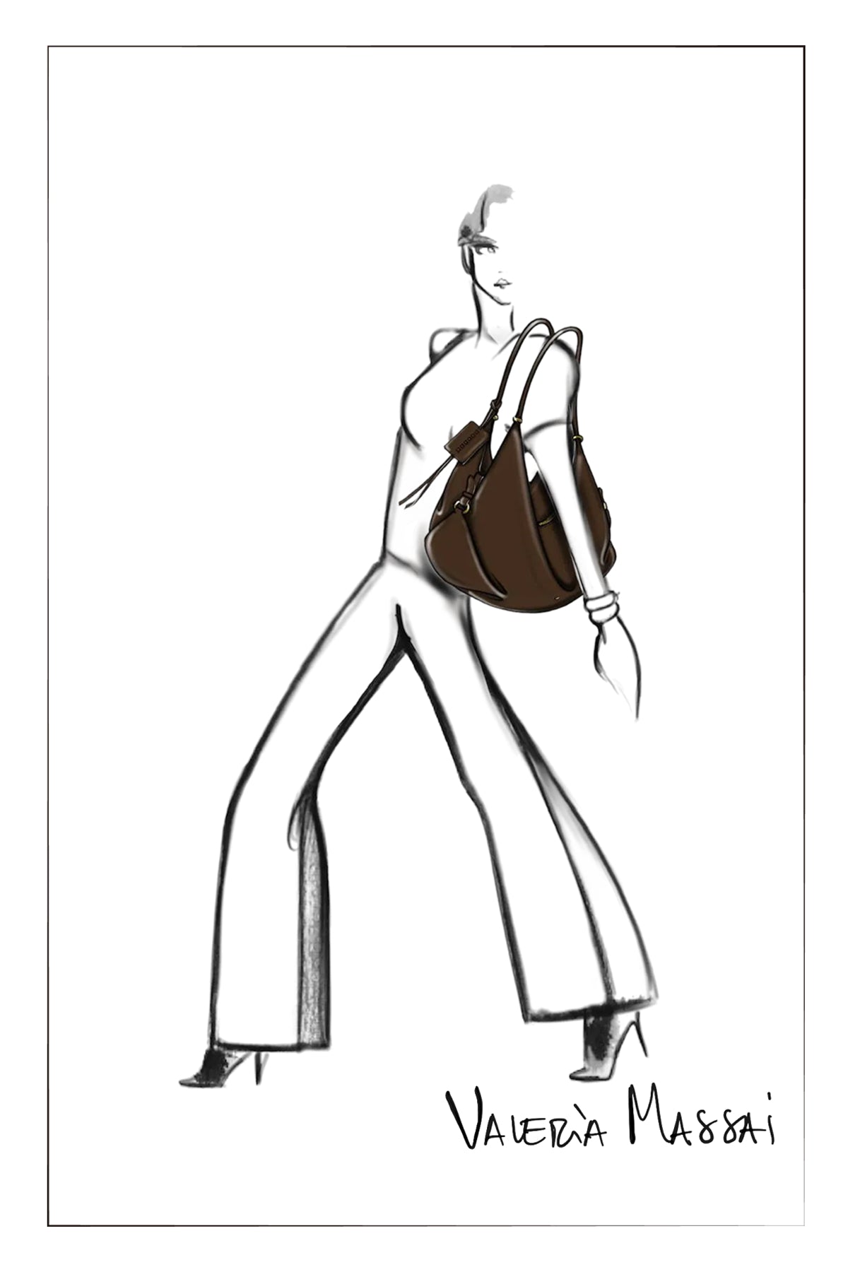 Aura Hobo Bag in Spanish Suede
