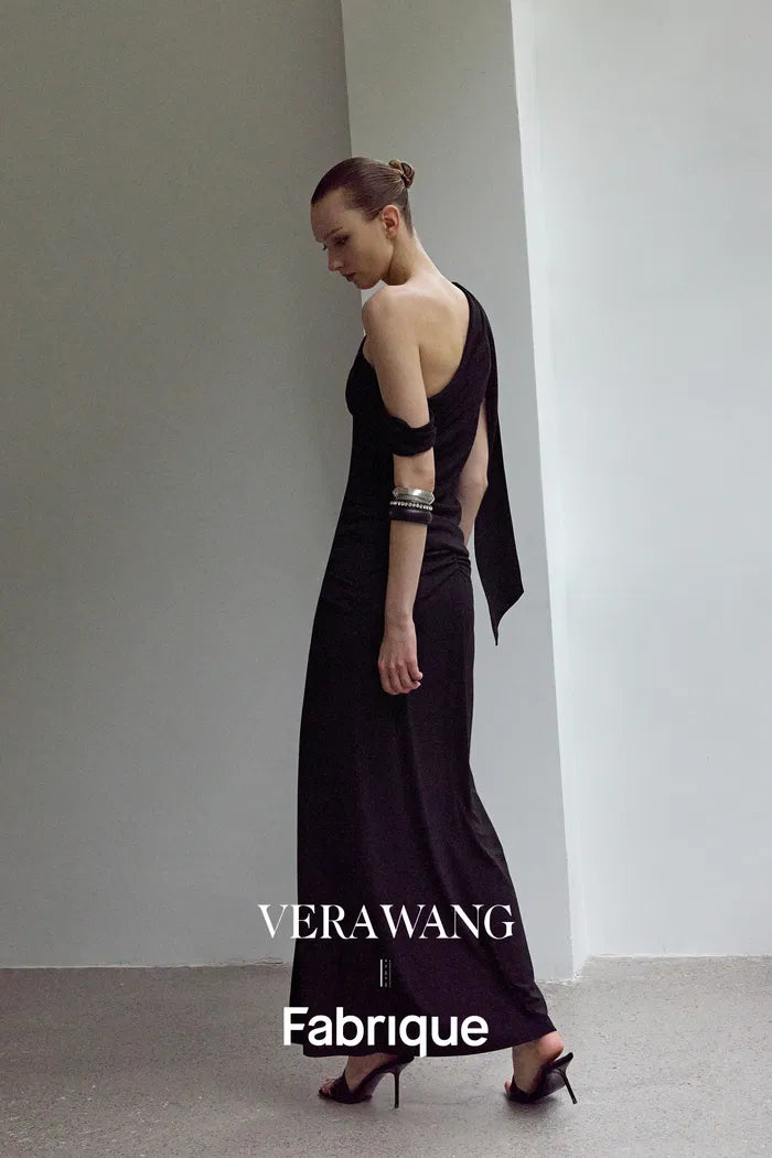 Overture One-Shoulder Ruched Top in Four Way Stretch Fabric
