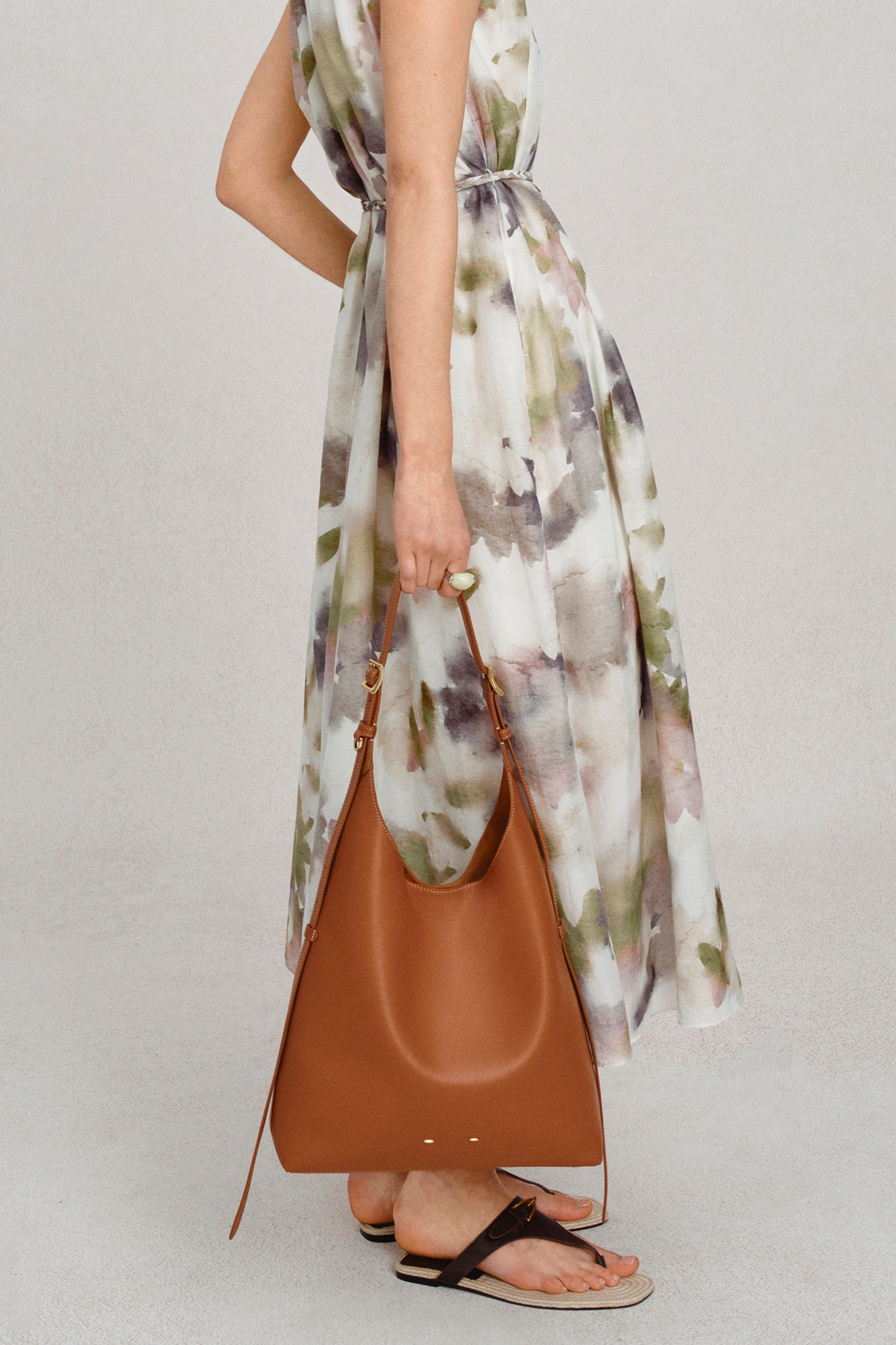 Duomo Hobo Bag Medium in Nappa Leather
