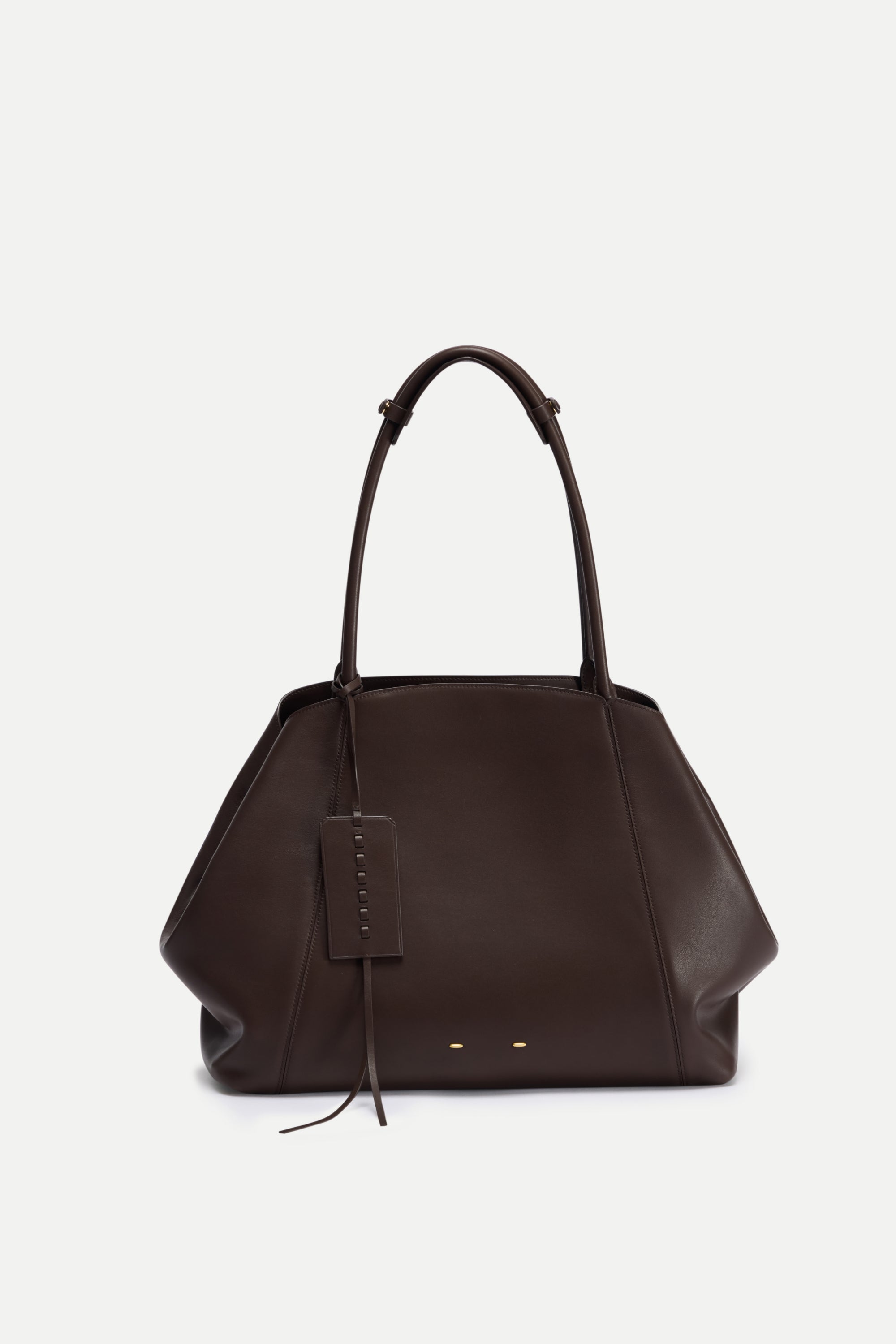 Brera Convertible Tote Bag Large in Dutch Calfskin and Suede