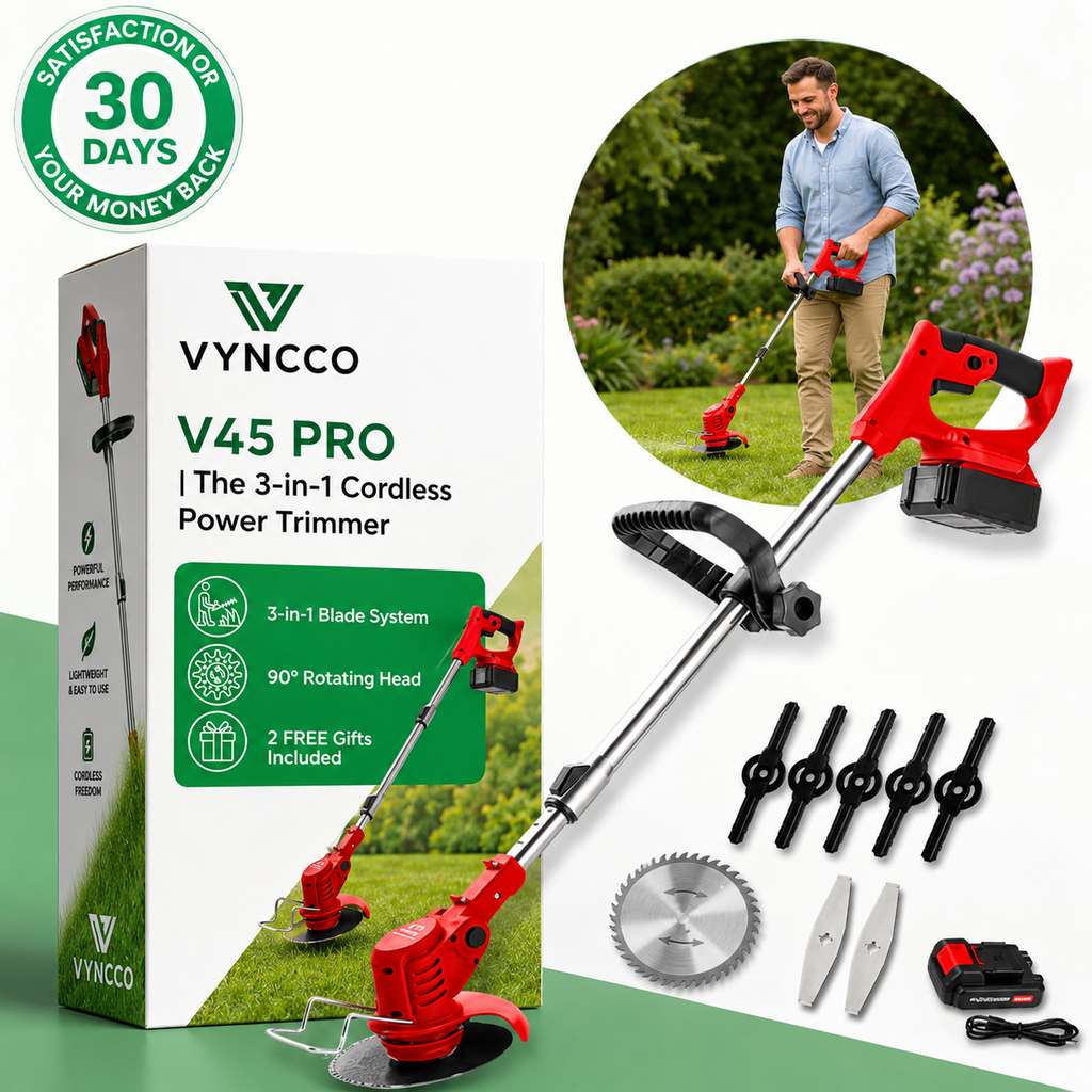 V45 PRO | The 3-in-1 Cordless Trimmer