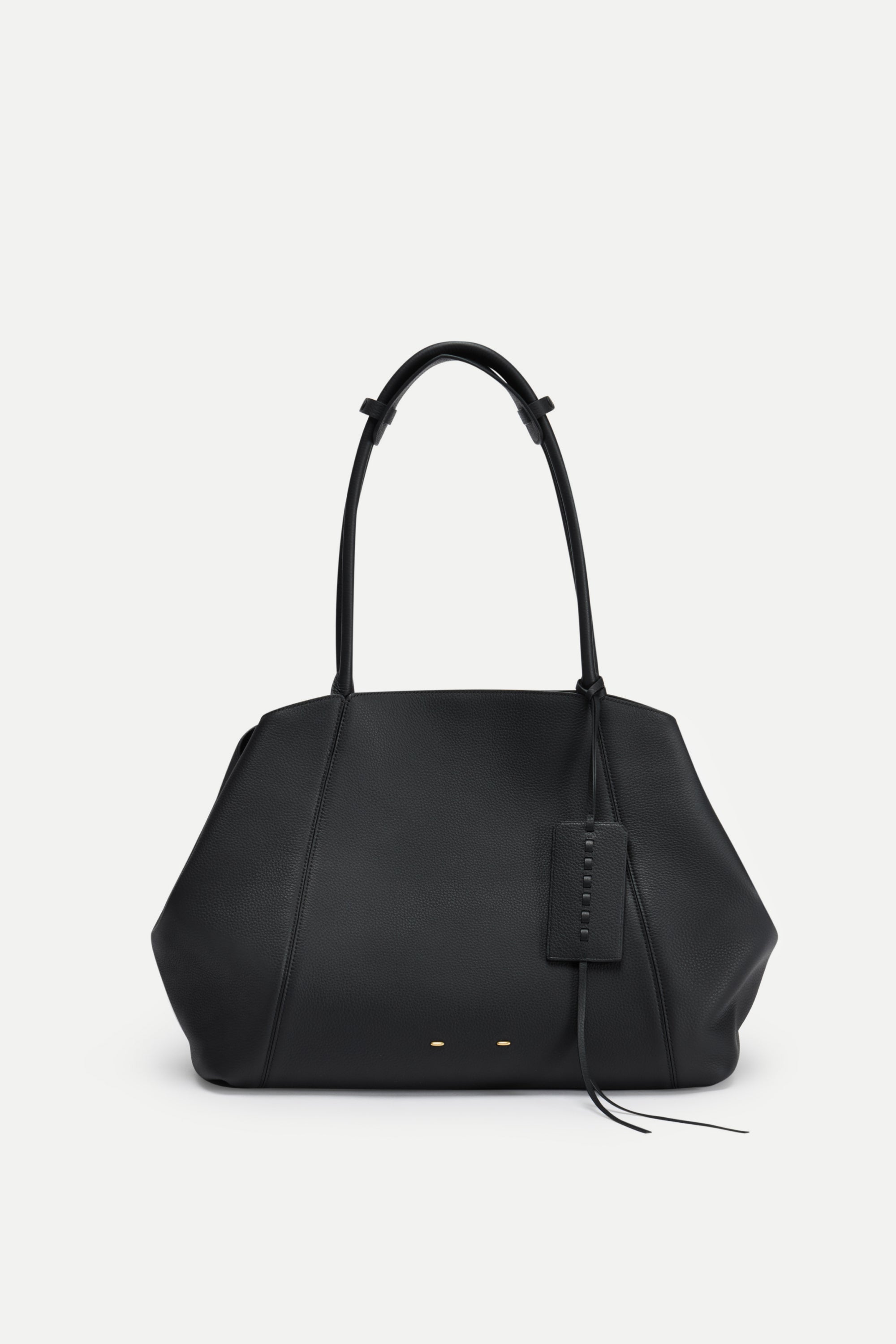 Brera Convertible Tote Bag Large in Full Grain Leather and Suede